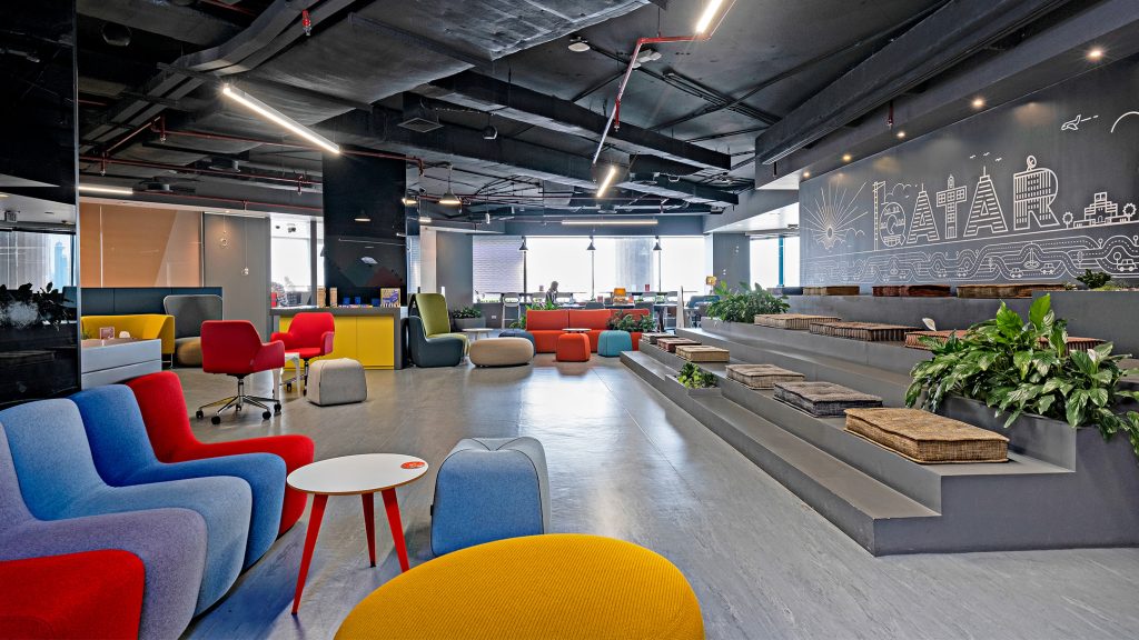 A coworking space in Souq Waqif