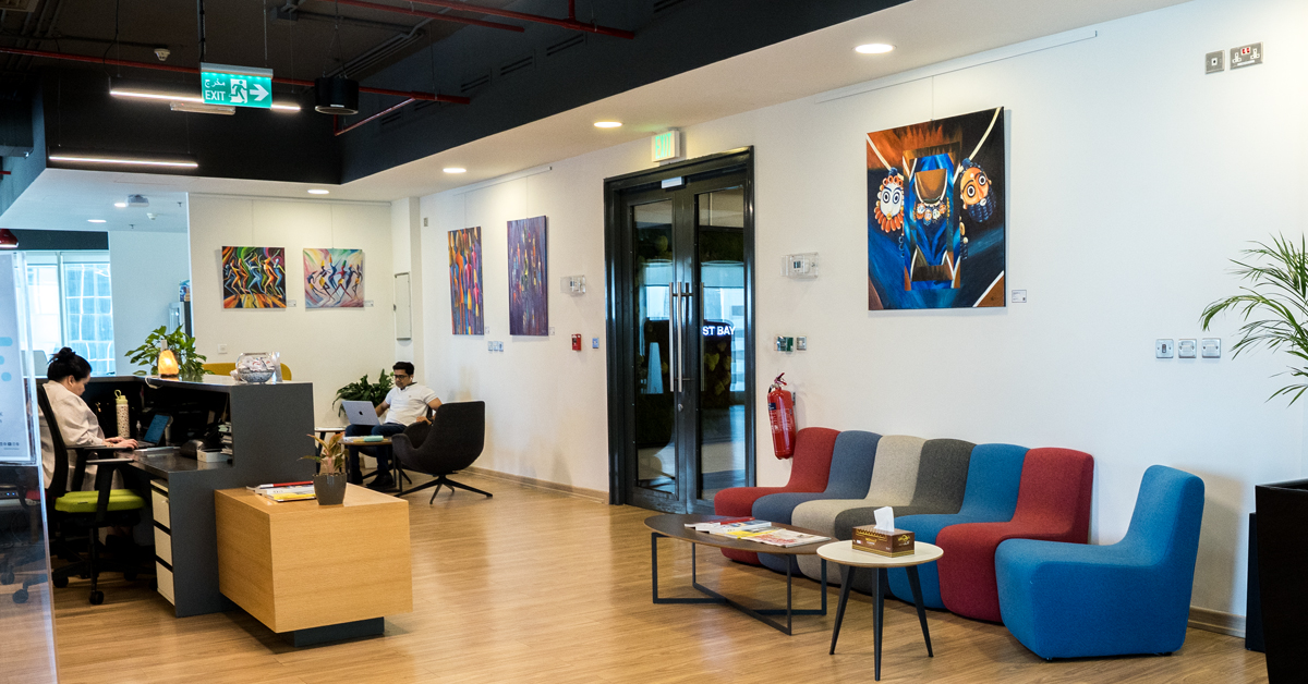 Nestwork West Bay reception