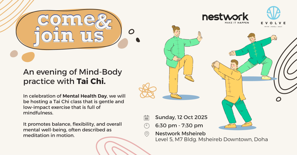 Celebrating Mental Health Day with Tai Chi