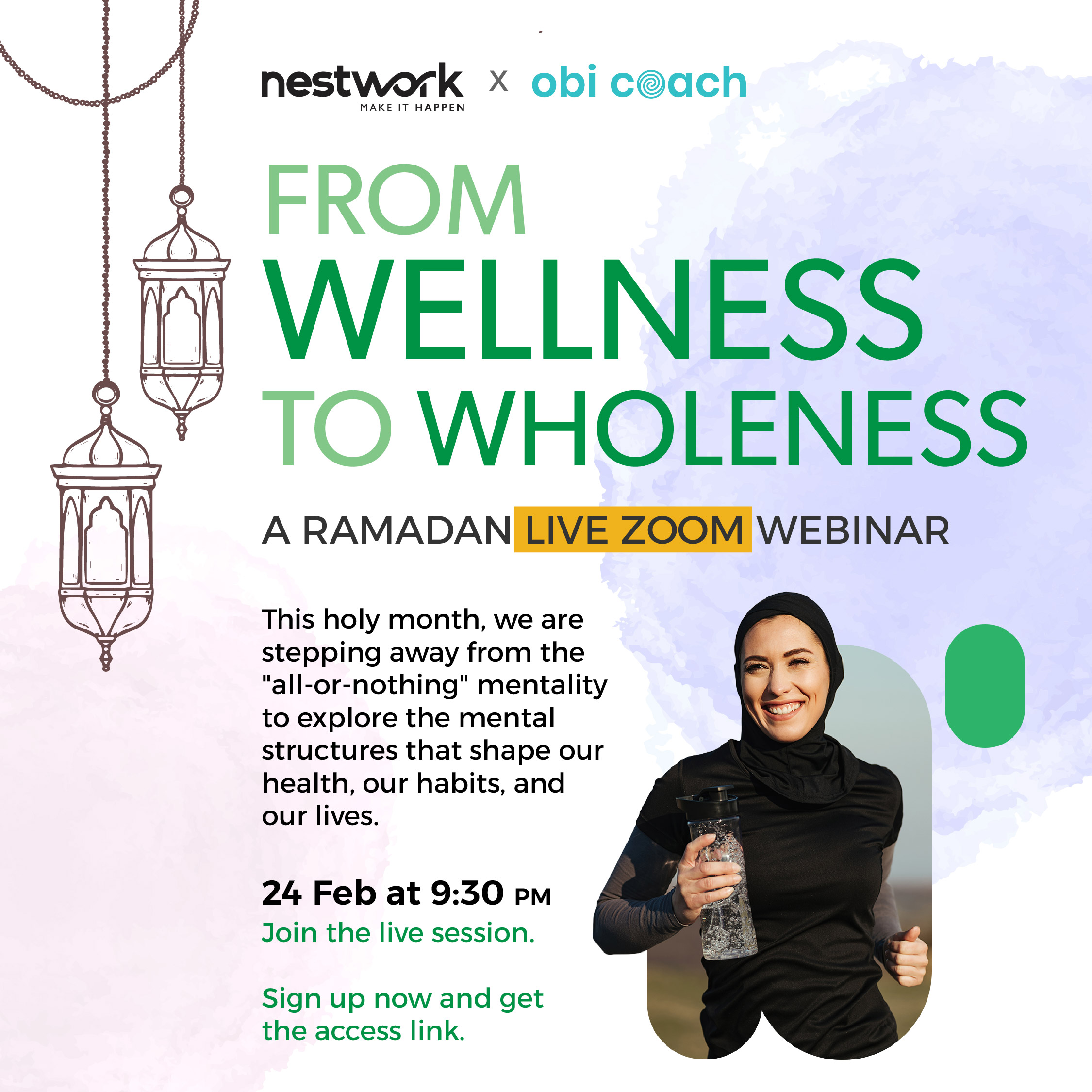 Wellness to Wholeness Poster