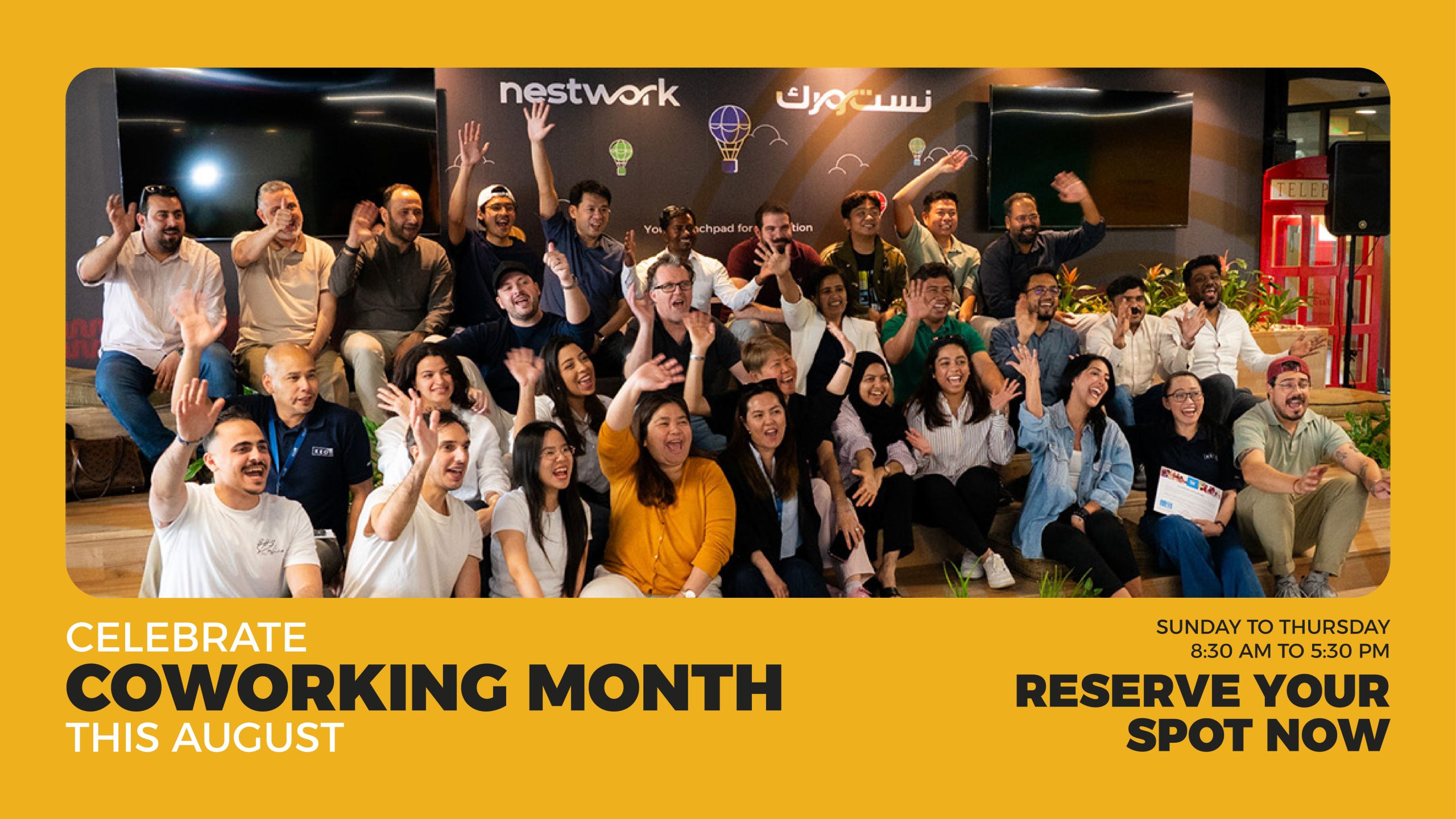 Nestwork Coworking Month Campaign